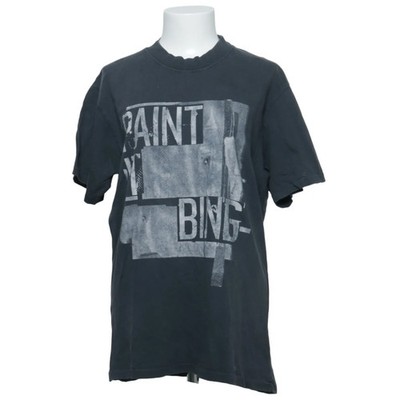 Anine Bing, T-shirt, Größe: M, Grau, Baumwolle, Print, Damen #N3i