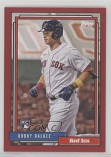 2021 Topps Update 1992 Topps Redux Red Border 66/70 Bobby Dalbec #T92-10 1p5