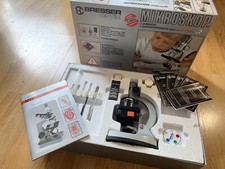 Bresser optik mikroskop Set, Zoom 900fach Mit Anleitung In Ovp