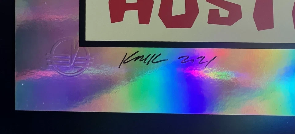 Mastodon Concert Poster Austin 2021 Frank Kozik Foil Variant - Image 3 of 3