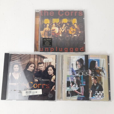 The Corrs : Unplugged CD + Best of & Forgiven not forgotten CD Bundle