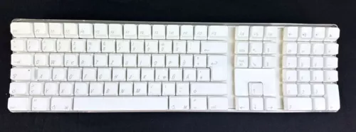 Apple Wireless Keyboard Tastatur deutsches Layout (QWERTZ) Weiss A1016