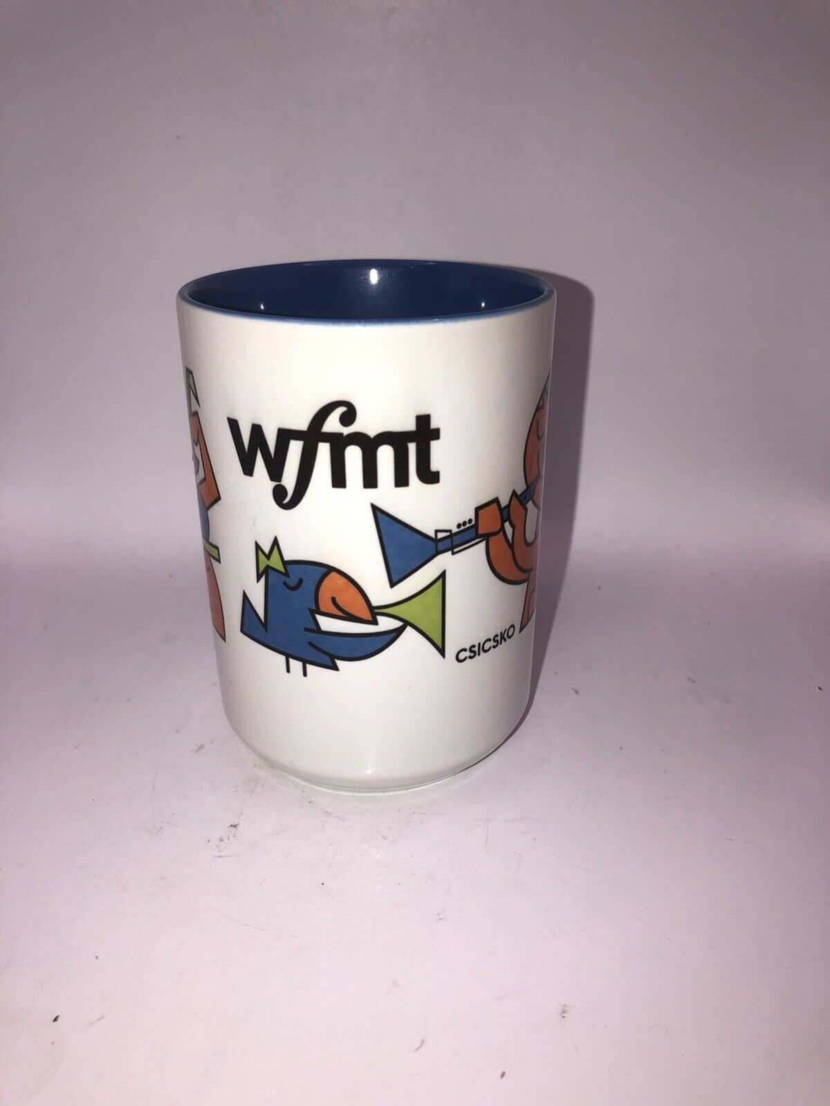 WFMT 98.7 Chicago Classical Radio Coffee Mug Tea Cup David Lee