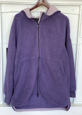 Purple Burton Fleece Violet halo sherpa Minxy Fleece XXL NWT