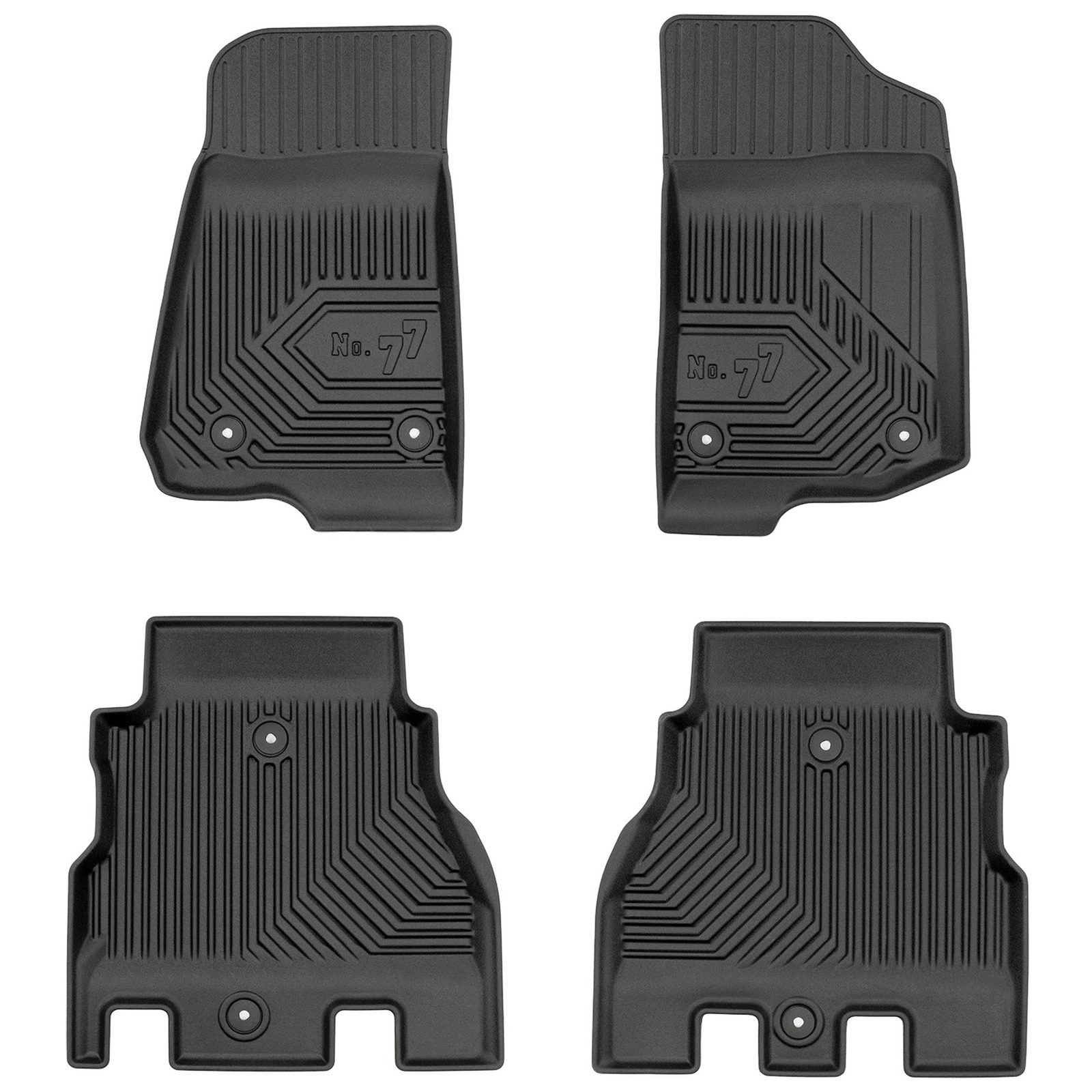 Tapis TPE Frogum No.77 pour Jeep Wrangler IV : Idéal pour vos Sorties Tout-Terrain