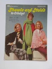 SPINNERIN Minibook 369 SHAWLS AND STOLES TO CROCHET 1974