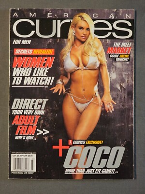 AMERICAN CURVES FOR MEN Magazine #32. Ice-T Wife Coco Exclusive. March