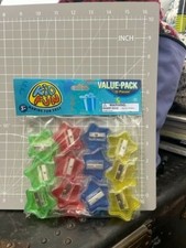 Star Multicolored Pencil Sharpeners Party Favors 12ct. New  