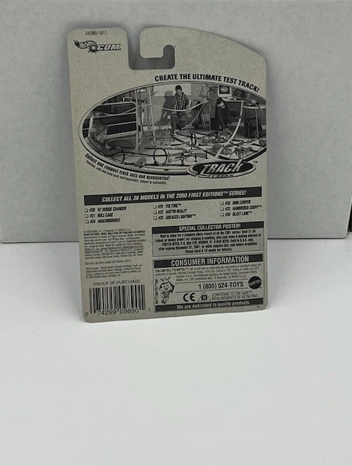 1:64 HOT WHEELS 2000 FIRST EDITION MINI COOPER - Image 2 of 4