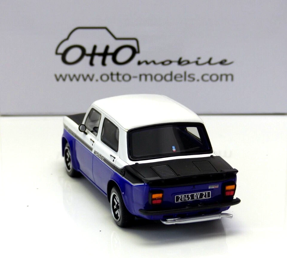 Simca 1000 SRT Anno 1977 Rallye 2 Blu / Bianco / Nero OT1063 1:18 OttO-mobile - Immagine 2 di 4