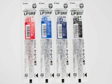 5x Pilot Juice UP BLUE BLACK Refill Gel Ink Pen 0.4 mm Japan Needle Tipped Fine
