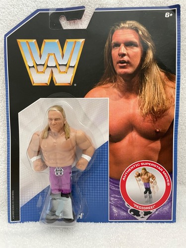 2017 WWE Mattel Retro Series 2 Triple H with Pedig...