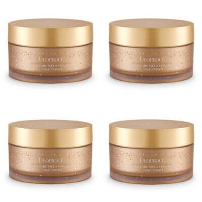 Deoproce Double Care Mela Vita Cream Day 75ml + Night 75ml X 4Pcs