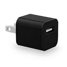 Hypercel 1A Black Fast Travel Charger for On-the-Go Power