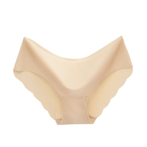 Sexy spurfreie Damen-Unterwäsche Eisseide atmungsaktiv Midwaist einfarbig - Bild 2 von 39