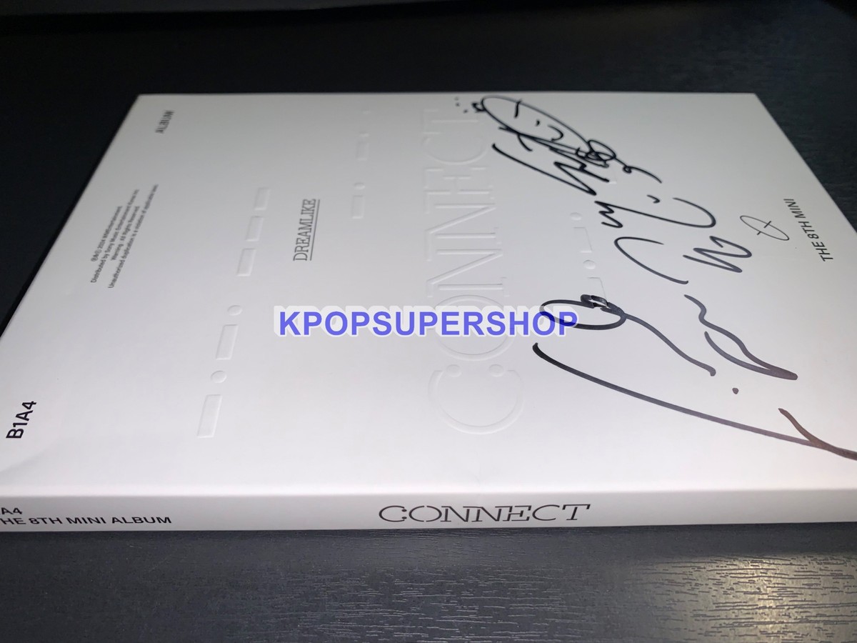 B1A4 8th Mini Album Connect Dreamlike Autographed Signed CD