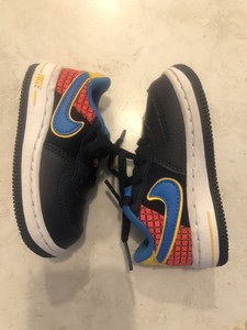 Spider Man Nike Air Force 1 Kids Size Child Kid Toddler 1 2 3 4 5 10 11  Size 6C | eBay