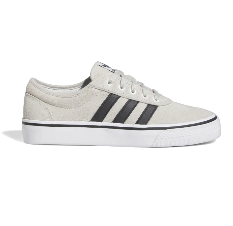 Adidas Adi Ease Crystal White Black White Unisex Skateboard Shoes