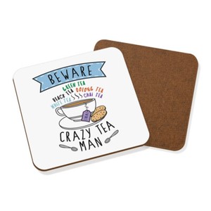 Beware Pazzo Te Uomo Sottobicchiere Dad Festa Del Papa Fidanzato Inglese Ebay