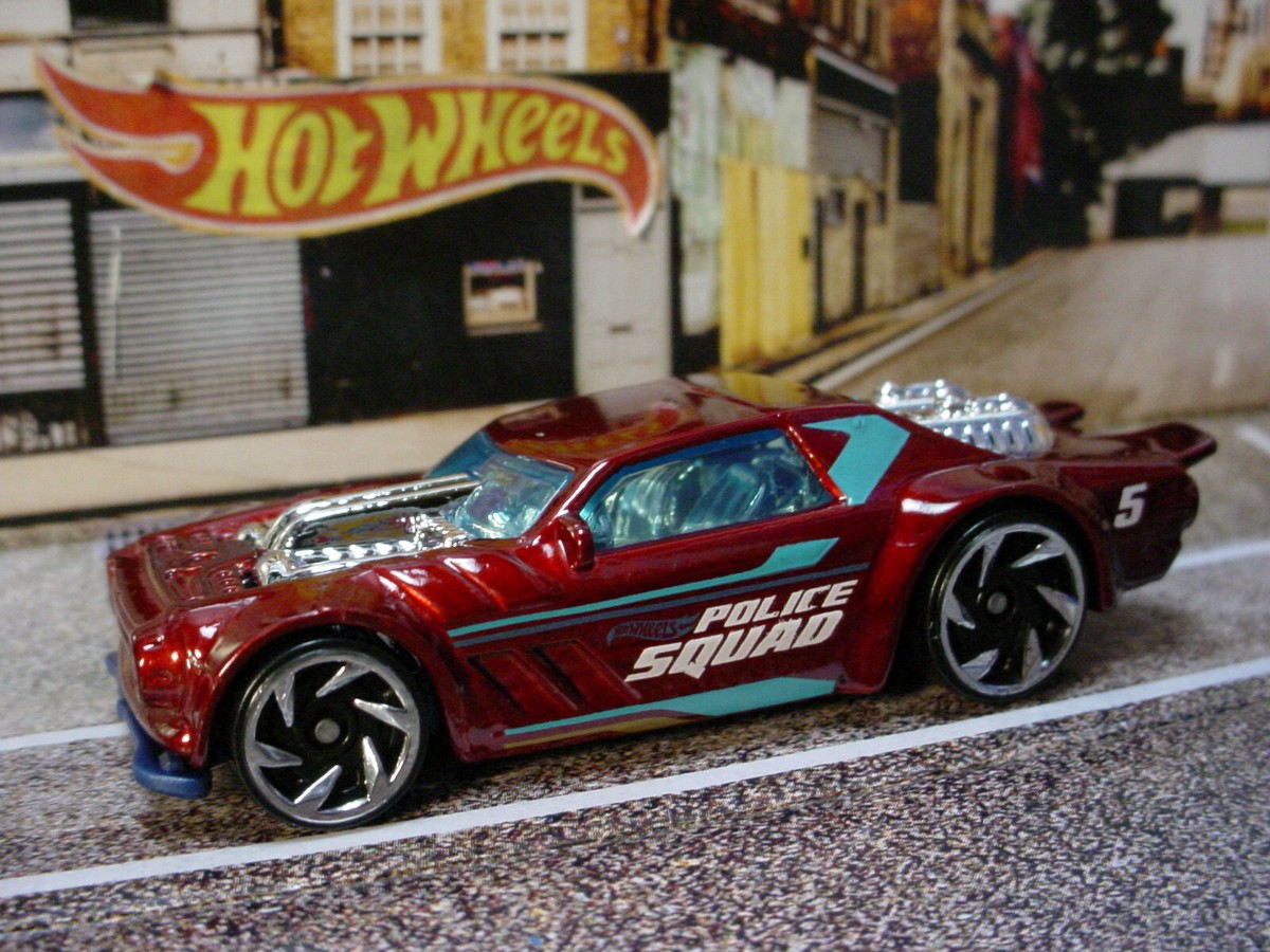 2025 HW CITY Exclusive NIGHT SHIFTER 🚓red/blue;POLICE SQUAD
