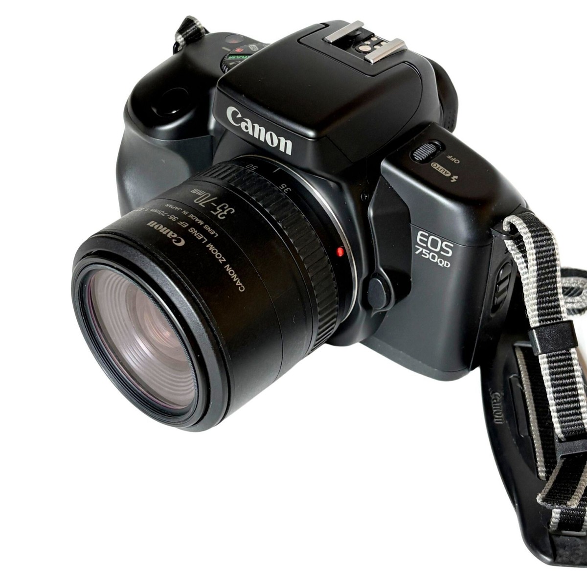 CANON　EOS　750ＱＤ Canon EOS 750QD Film Camera w/ 28-70mm 1:3.5-4.5 Lens with