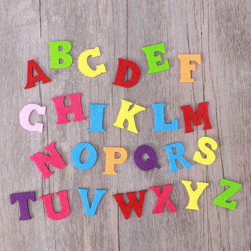 50 Pcs Feltro Flanella Lettere Feltro Lettere Per L'artigianato