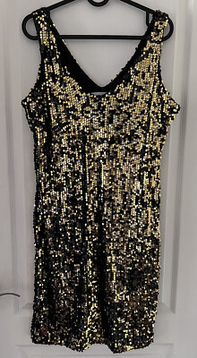 green emerald velvet dress Primavera 4519 Size 10 Black Gold Beaded Sequin Prom Dress main image 0