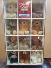 Animal Alley Century of Teddy Bears 2000 11 Super Soft teddy's in display