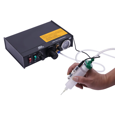 Semi-automatic Epoxy Resin Glue Dispenser Solder Paste Liquid Controller Dropper