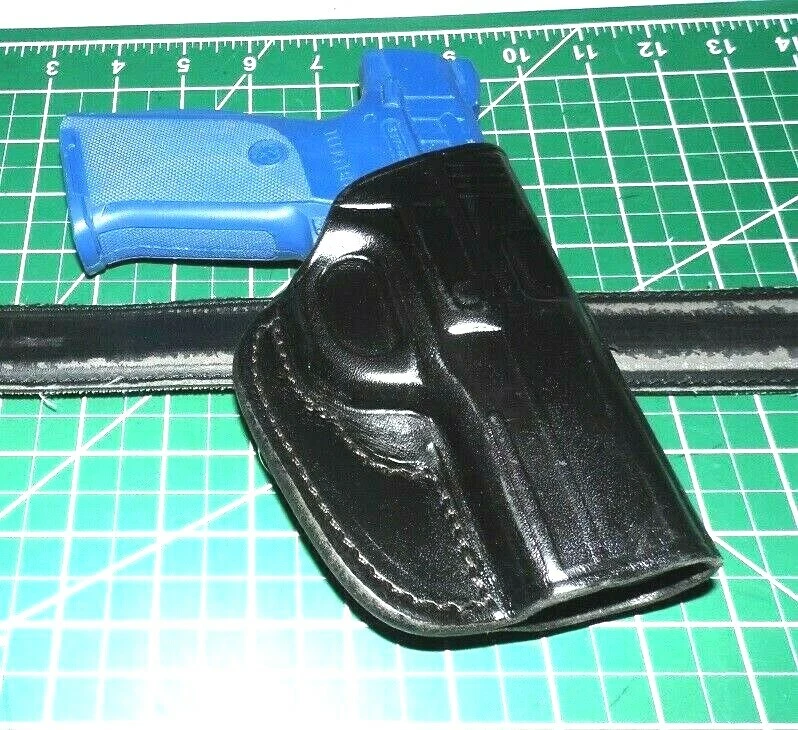 Tagua CDH3-350 RH Black Leather CROSSDRAW Holster for Ruger SR9 SR40 9E - Image 2 of 4