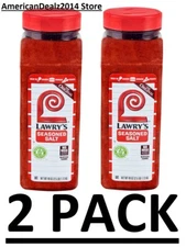 2 PACK - Lawry's Seasoned Salt Herbs Spices Original No MSG 40 oz. (Total 80 OZ)