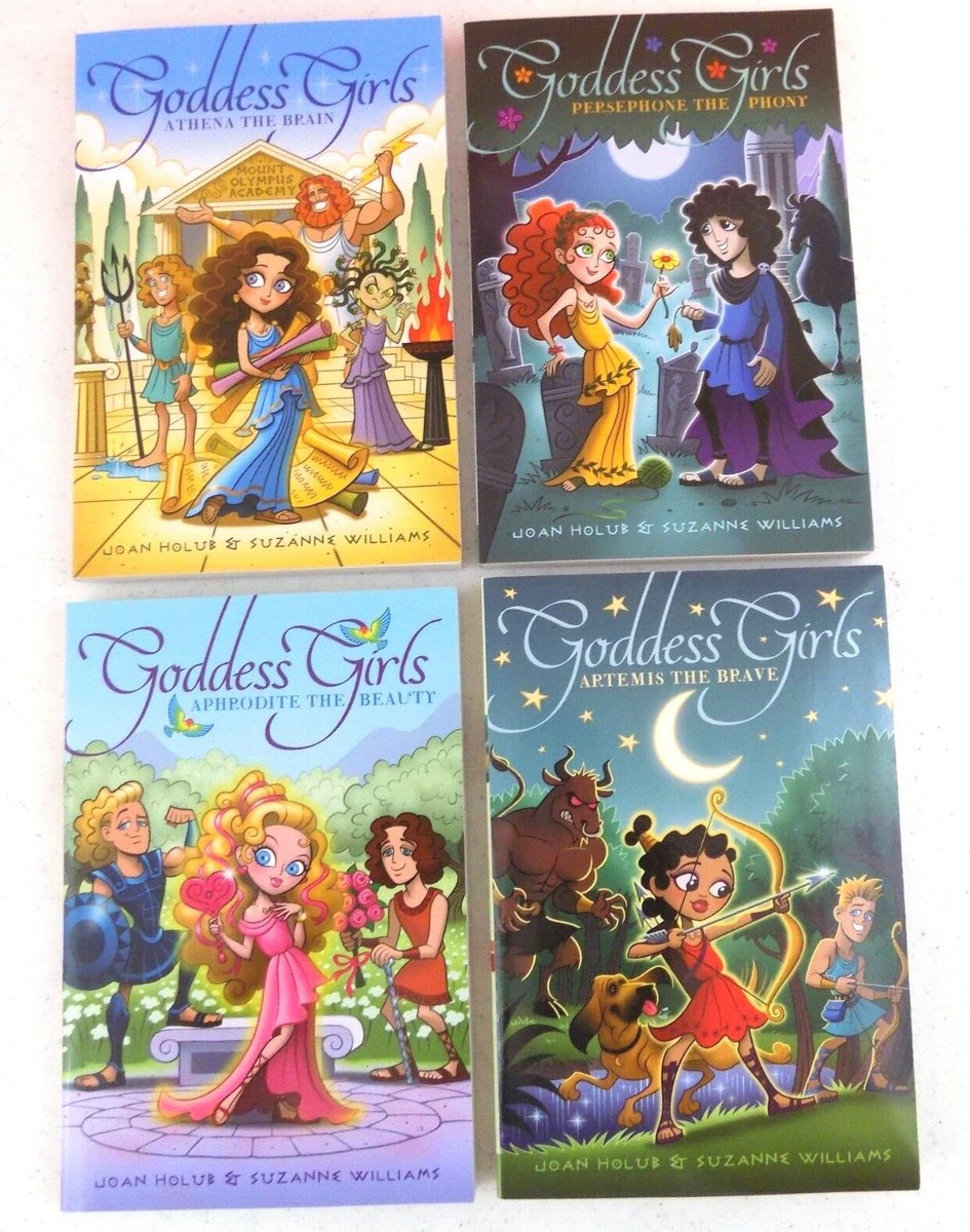 Goddess Girls ~ Book Box Set ~ Books 1- 4 ~ By Joan Holub