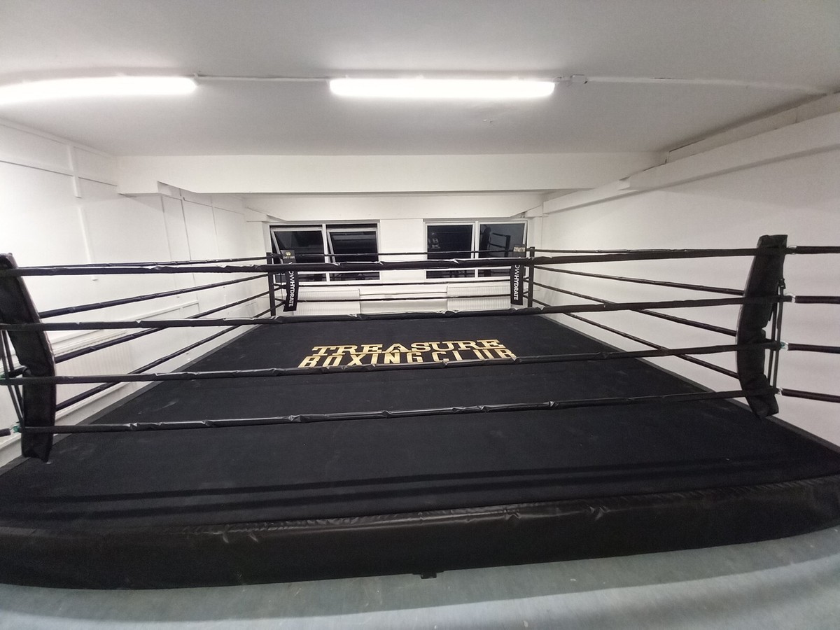 UF&C Pro Boxing Rings all sizes and heights available 12ft to 24ft