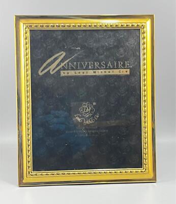 Loui Michel Cie Brass Tarnish Resistant Picture Photo Frame 8''x 10'' New