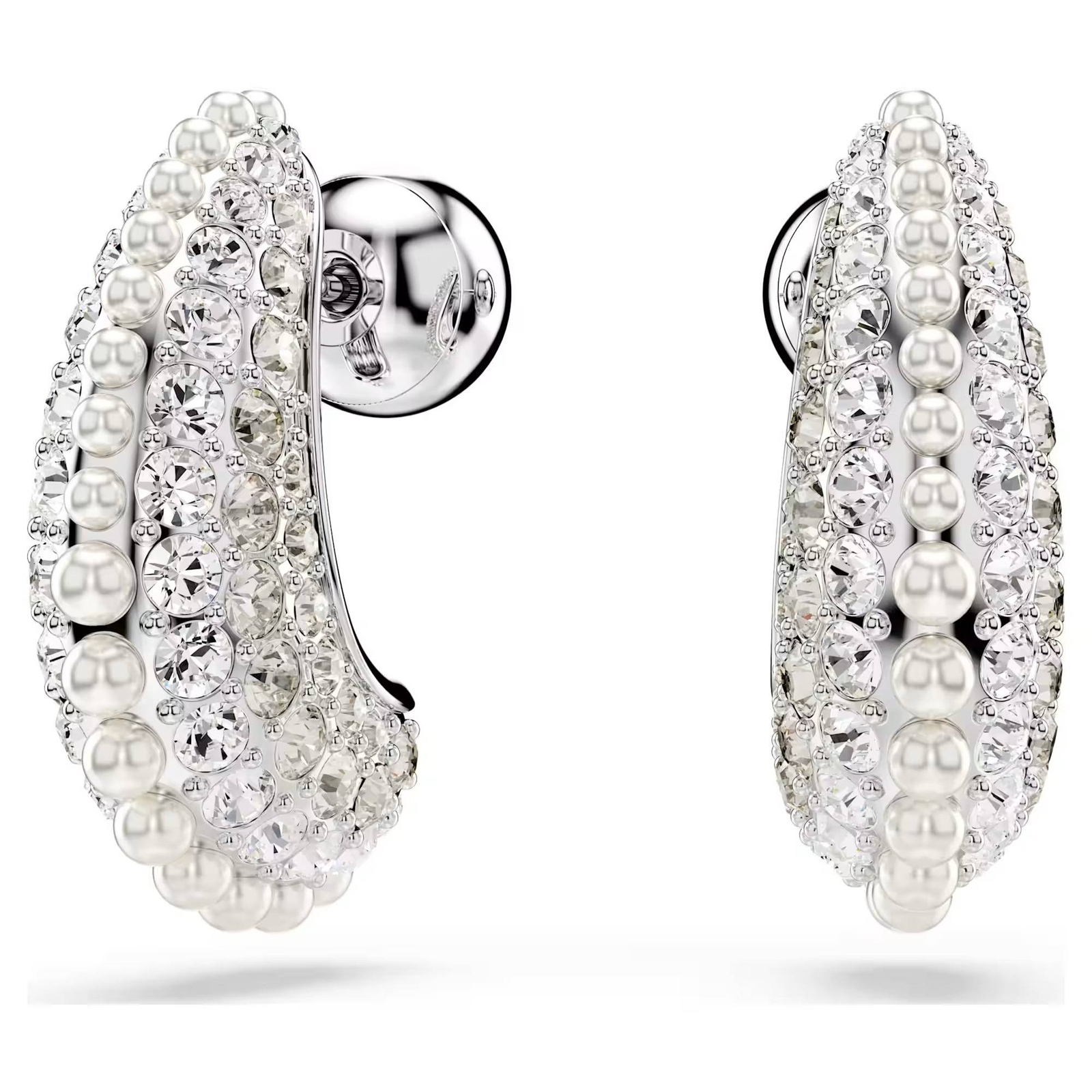 Orecchini Swarovski Sublima 5692107 Earrings Cristalli Perle a lobo