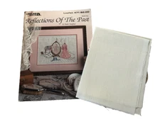 Leisure Arts "Reflections of the Past" by Paula Vaughan Leaflet & 18"x13" Fabric
