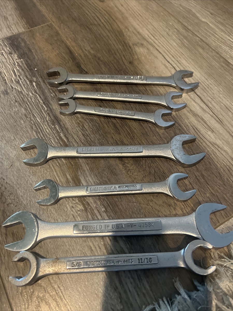 Craftsman Metric Open Ends 7 Pc Combination Wrench -VV-44592 | eBay