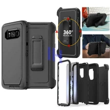 For Samsung Galaxy S8 /S8 Plus Case Shockproof Hard Case Fits Defender Belt Clip