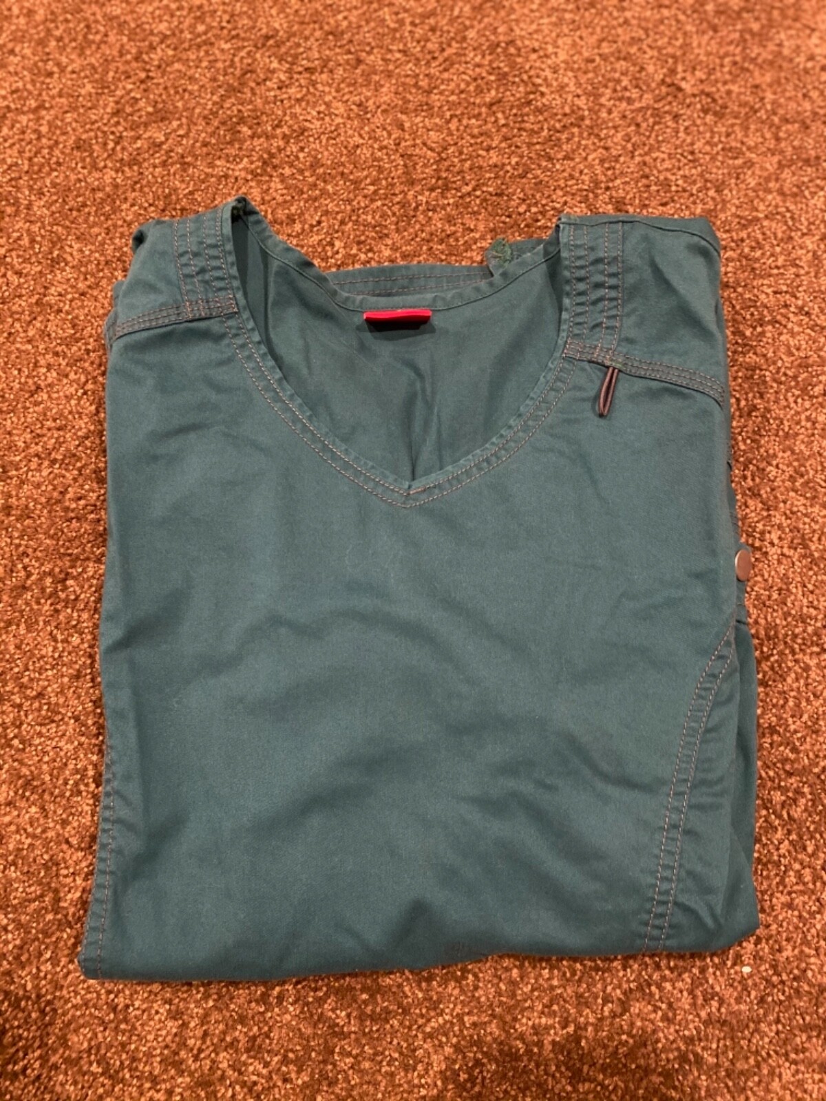SOLID COLORED SCRUB TOPS BARELY WORN, SOME BRAND … - image 10