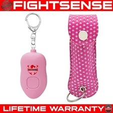 Fightsense Self Defense Keychain, Personal Safety Alarm & Pepper Spray Combo