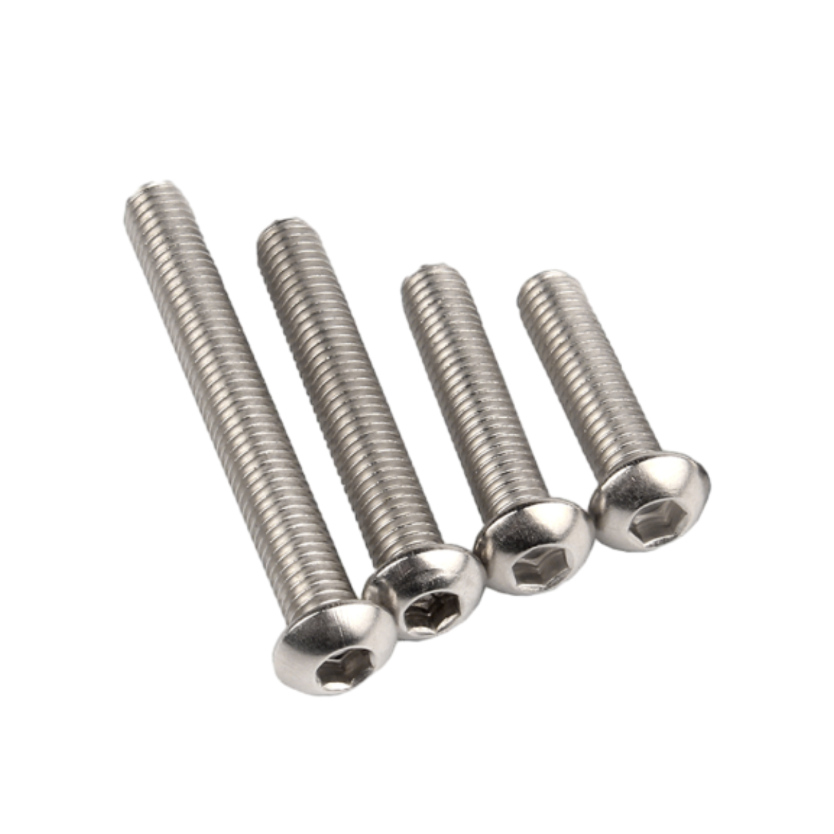 A2 Stainless Steel Screws M10 Button Head Socket Screws - A2 Stainless ...