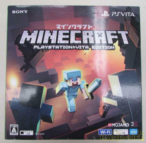 Sony Ps Vita Console Minecraft Special Edition Pch 00 Zh22 Japan Ebay