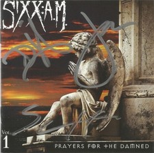 Prayers For the Damned * by Sixx: A.M. (CD, 2016, Eleven Song) Original Signed