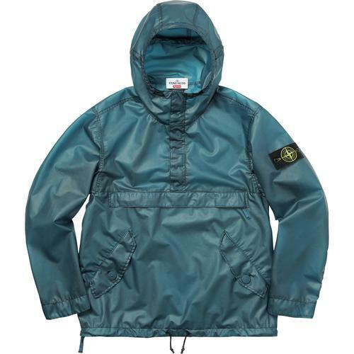 Supreme Stone Island Poly Cover Composite Anorak Teal Medium Supreme Stone Island Poly Cover Composite Anorak Teal Medium