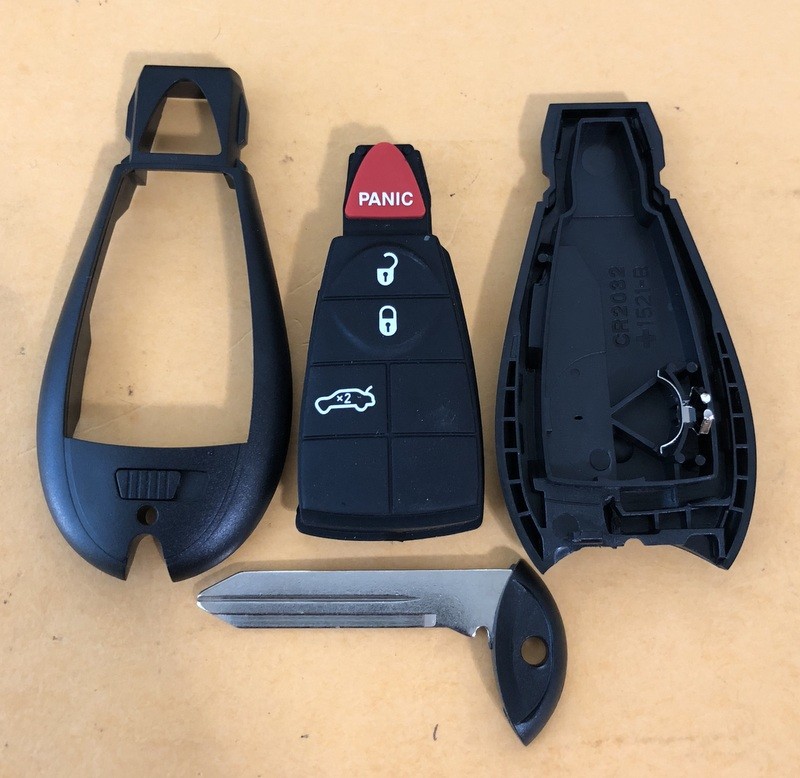 Dodge Key Fob Cover Keyless Entry Case Replacement Key Fob Shell Case ...