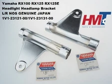 RX100 RX125 Front Fork Cover Headlamp Bracket L/R Yamaha 1V1-23121-00 NEW