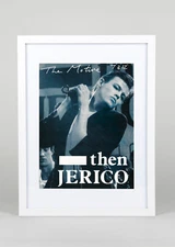 THEN JERICO+THE MOTIVE+FRAMED ORIGINAL MUSIC PRESS AD POSTER+1987