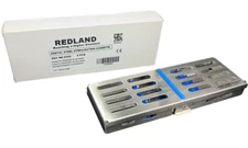 5x Dental Stainless Steel Sterilization 5 Instruments Empty Cassette