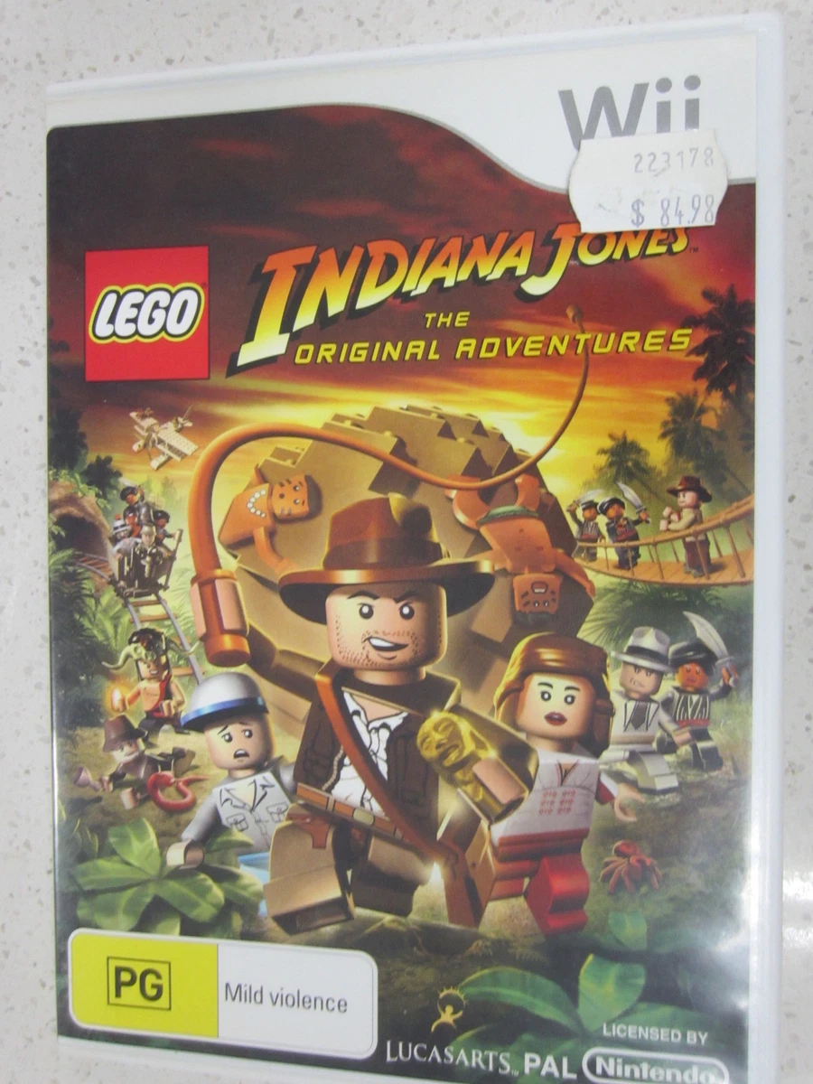 LEGO Indiana Jones The Original Adventures Wii Game USED PAL