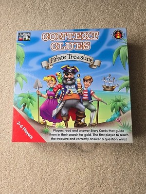 Context Clues Red Level Board Game. Highsmith inc 2002 learning well. New in box